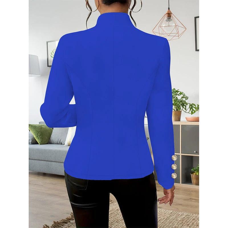 Women Casual Blazer Slim Fit Long Sleeve Business Jacket