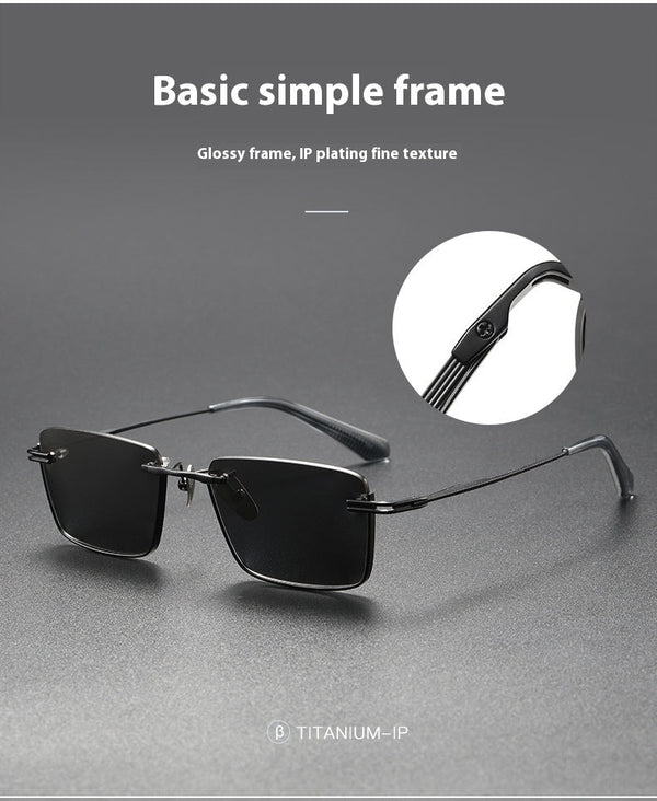 Pure Titanium Polarized Sunglasses – Retro British Style