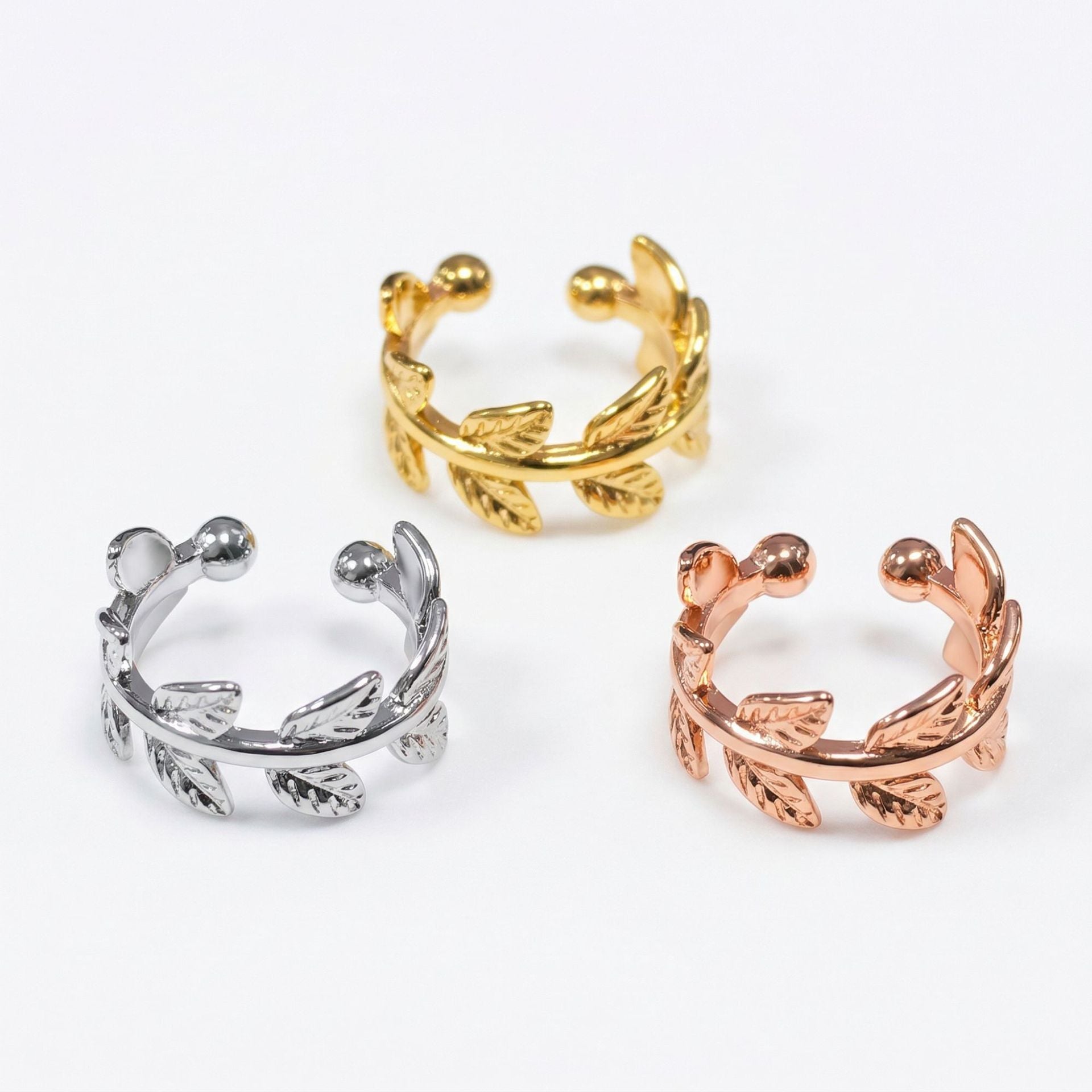 Copper Light Luxury Personality Unique Irregular Ear Clip