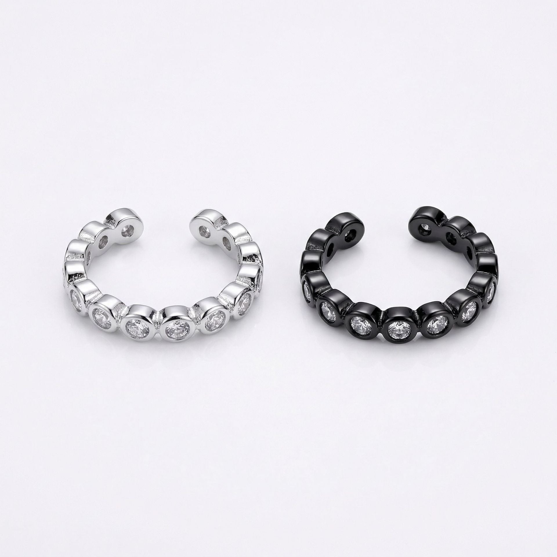 Copper Light Luxury Personality Unique Irregular Ear Clip