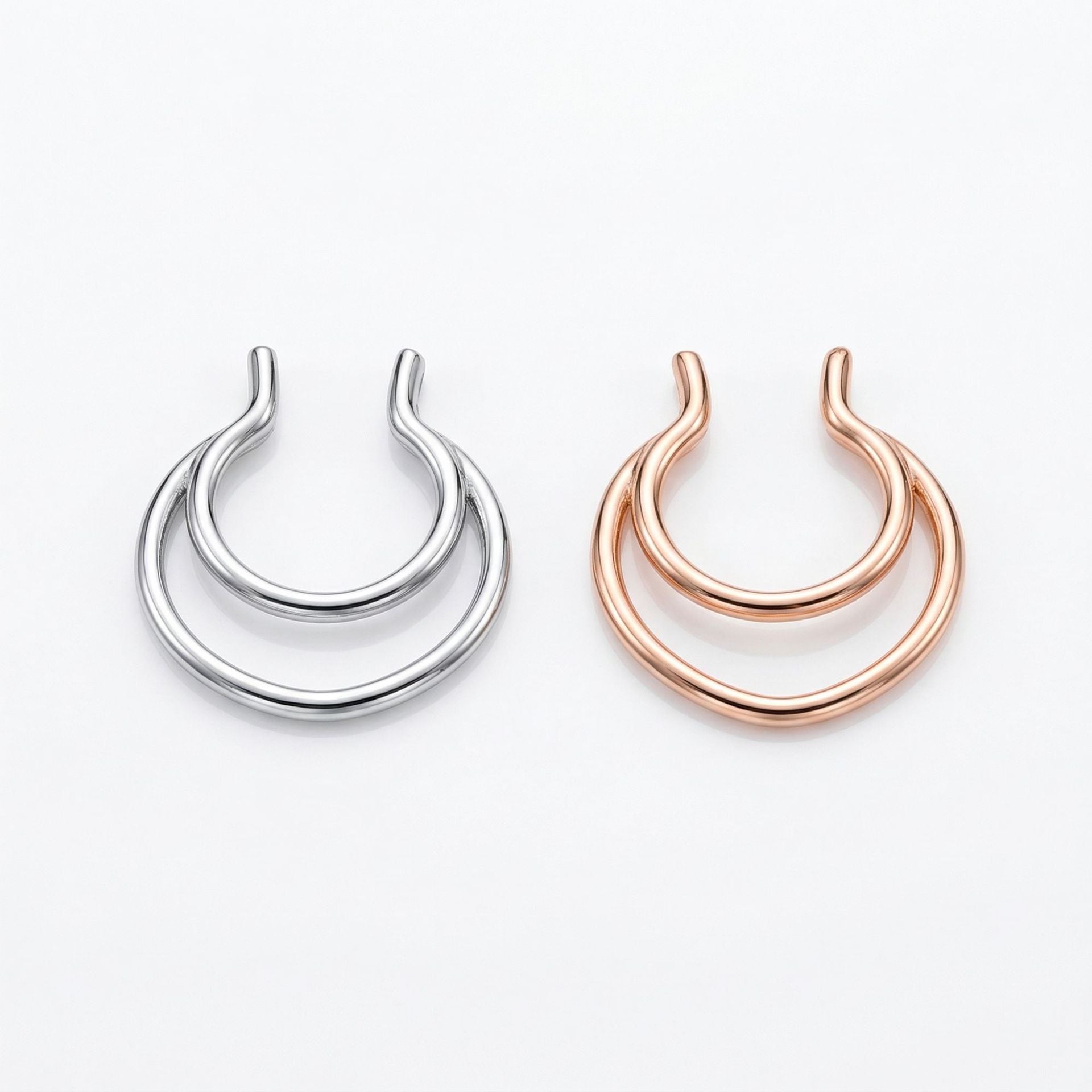Copper Light Luxury Personality Unique Irregular Ear Clip