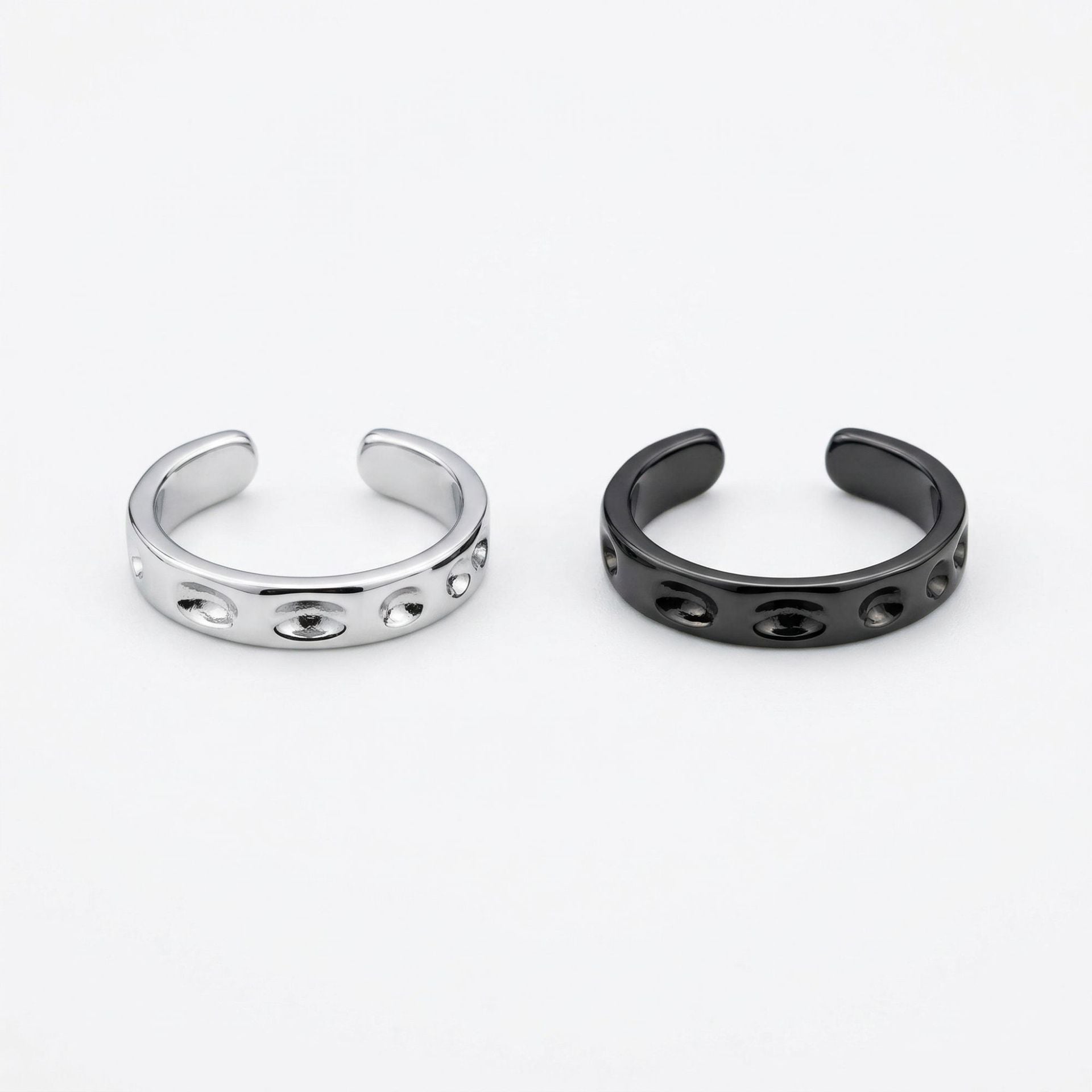 Copper Light Luxury Personality Unique Irregular Ear Clip
