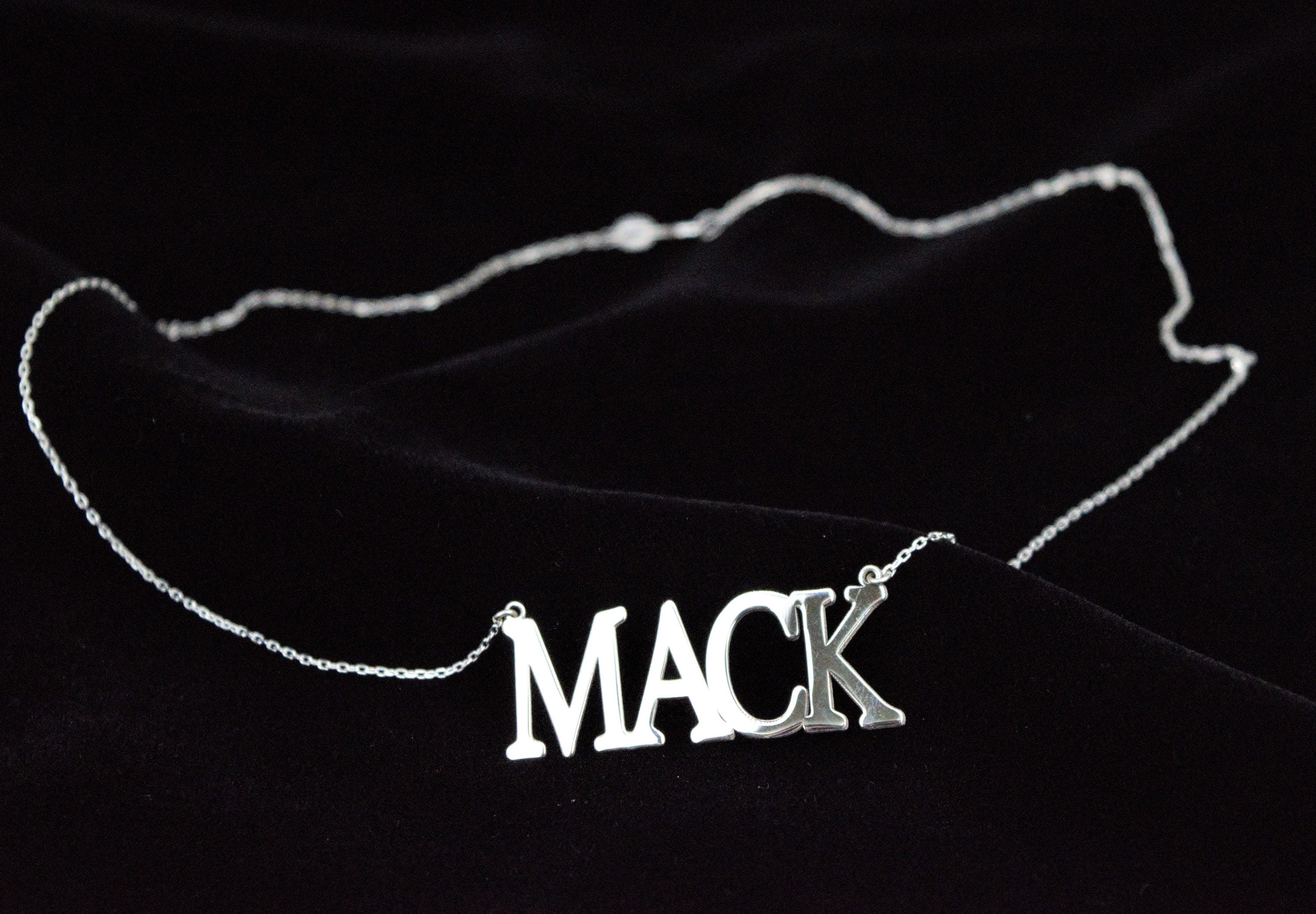 Bold & Beautiful Custom Name Necklace - 925 Sterling Silver RnB Style Jewelry