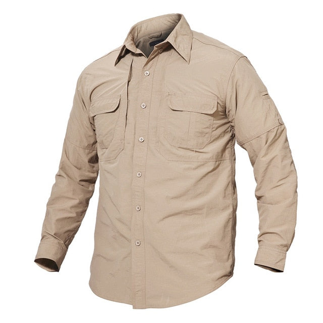 Men's Brand Tactical Airsoft Clothing Quick Drying Military Army Shirt Lightweight Long Sleeve Shirt Men Combat Shirts